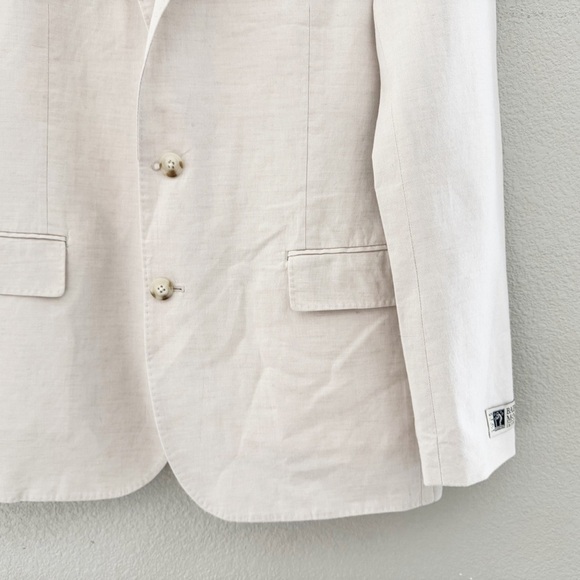 NWT J. Crew Ludlow Blazer Jacket Sport Coat Linen Cotton Classic Preppy 42R - Picture 9 of 15